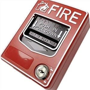 Pulsante di emergenza antincendio